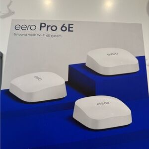 eero Pro 6E Mesh Wi‑Fi System - 3 pack